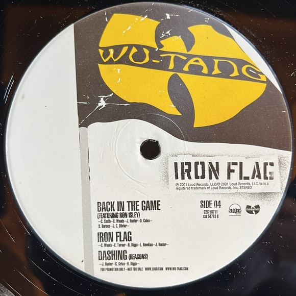 Wu-Tang Clan - “Iron Flag” Vinyl 2x LP (Promo Copy) - Picture 6 of 6